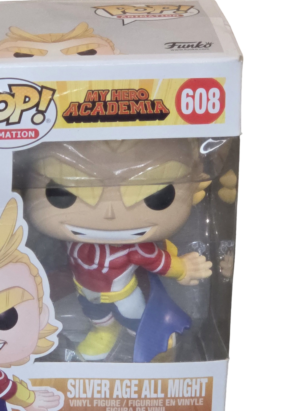 #891 Funko Pop My Hero Academia Silver Age All Might #608 Anime Figure